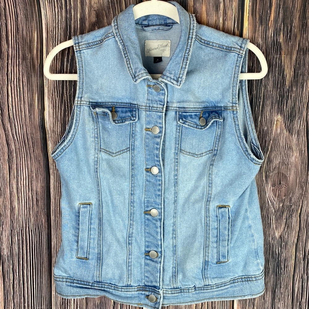Denim Vest- Size Medium